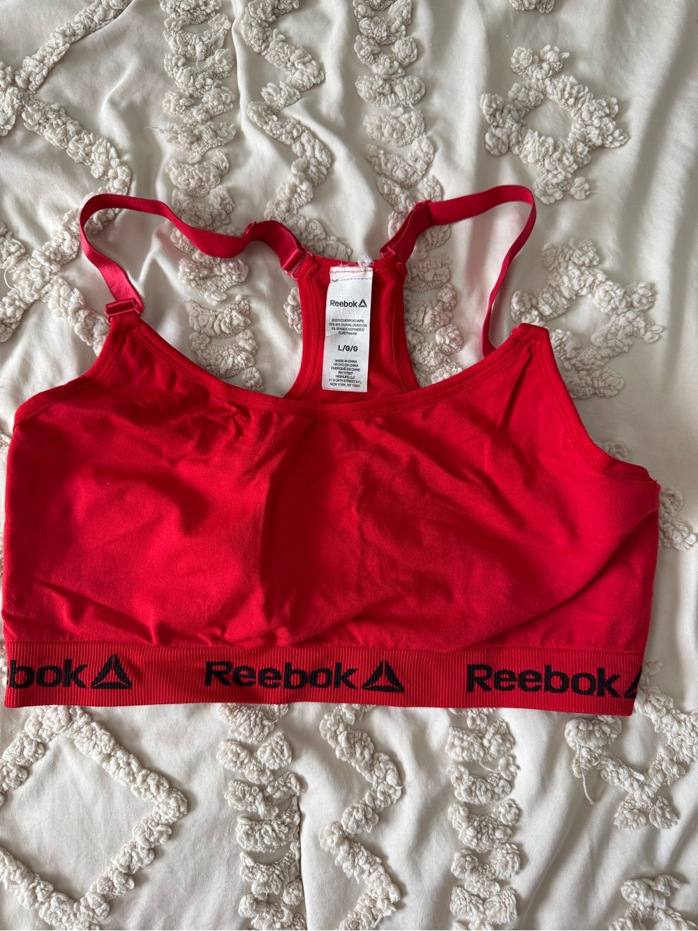 Reebok sports bra